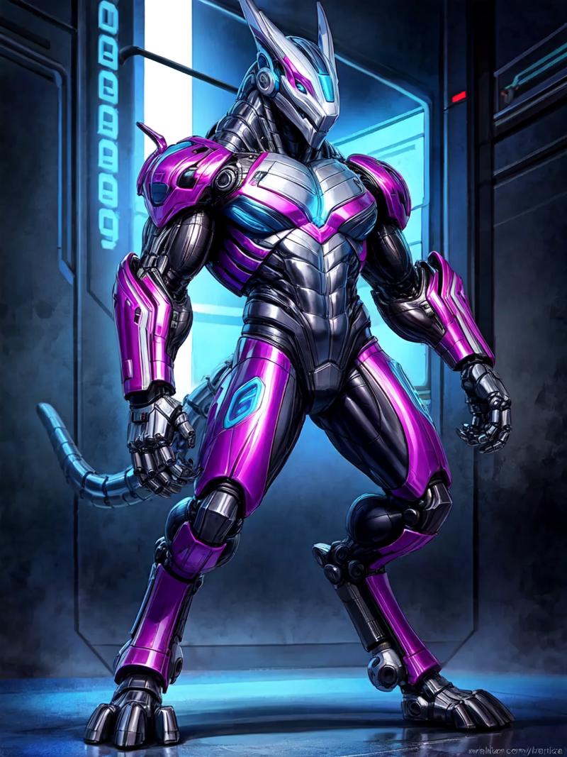 58056-3612644273-biomechanical style handsome furry anthro man, manly, lean body, (solo), portrait, full body, . blend of organic and mechanical.png